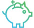 Piggy bank icon